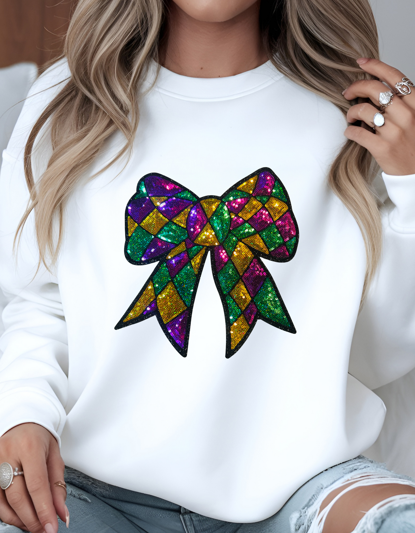 Mardi Gras Bow